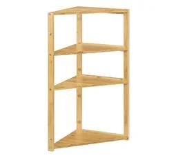 5FIVE Etagère D'angle Bambou 3 Niveaux Lab'n Modul 5five - Bambou