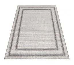 ALLOTAPIS Tapis Extérieur Et Intérieur Plat Ruba Crème 60x100