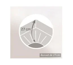 ALPES BLANC Protège Matelas Molleton Imperméable Pvc, Forme Drap Housse