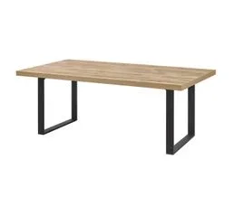 ALTOBUY Ensemble Séjour Industriel Complet Avec Table 170cm Piètement U - Cedra