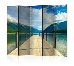 ARTGEIST Paravent 5 Volets Toile Intissée 225x172cm