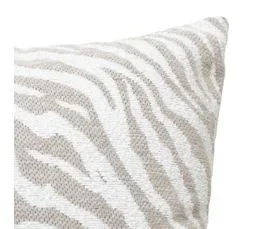 ATMOSPHERA Housse De Coussin Jeni Chenille Beige Lin 40x40cm