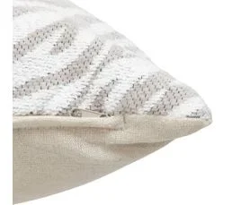 ATMOSPHERA Housse De Coussin Jeni Chenille Beige Lin 40x40cm