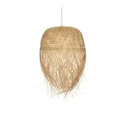 ATMOSPHERA Luminaire Suspension En Bambou Naturel D 40 Cm