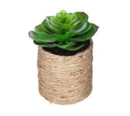 ATMOSPHERA Plante Verte Artificielle Pot En Corde