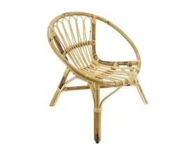 AUBRY GASPARD Fauteuil Rond Enfant En Rotin Lune