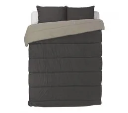 BLEU CALIN Couette Imprimée Chaude 140x200cm La Chaleureuse