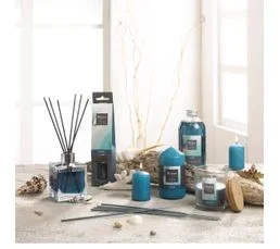 Bougie Parfumée Bocal "essentiel Ii" 15cm Lagon