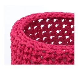 BPS KONCEPT Lampe De Chevet Bois Rouge 24x24x35cm