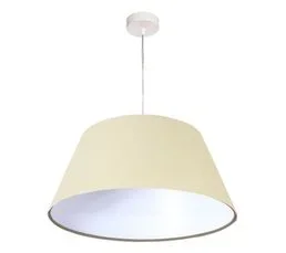 BPS KONCEPT Suspension Tissu Beige 50x50x102cm