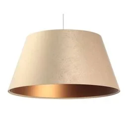 BPS KONCEPT Suspension Tissu Beige 50x50x27cm