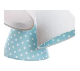 BPS KONCEPT Suspension Tissu Blanc 50x50x107cm