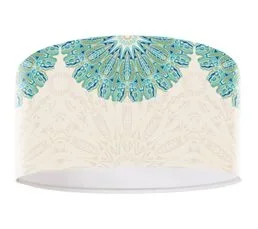 BPS KONCEPT Suspension Yoga 225-30 Rond Ø 50 Cm Blanc