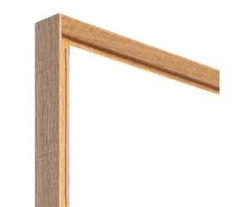 CEANOTHE Tableau Mural Encadré Passion 65x97 Cm Naturel   Rouge Foncé Résine Recyclée