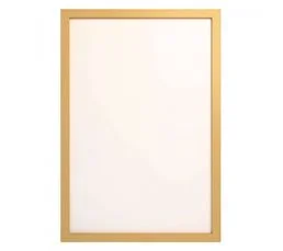 CEANOTHE Tableau Mural Encadré Passion 65x97 Cm Naturel   Rouge Foncé Résine Recyclée