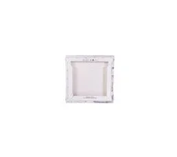 CEANOTHE Tableau Sur Toile Planche De Surf Abandonnée 45x45 Cm Naturel   Bleu