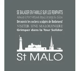 CEANOTHE Tableau Sur Toile Saint-malo Gris 30x30 Cm Naturel   Bleu Clair