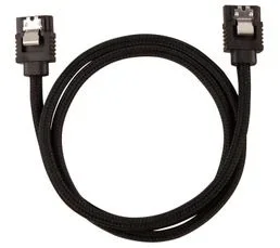 CORSAIR Câble Gainé Premium Sata 6gbps Noir 60 cm Droit (cc-8900252)