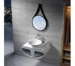 DISTRIBAIN Ensemble Plan De Toilette Et Vasque à Poser Sdk55 + Sdv32