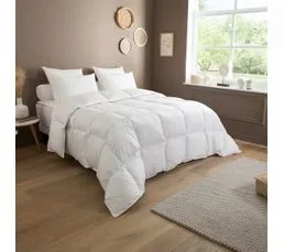 DODO Couette 90% Duvet De Canard Neuf Tempérée 140 X 200 Cm Blanc