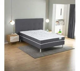 EBAC Tête De Lit Orane Poivre L. 170 Cm - Tendance et Moderne - Fabrication Française