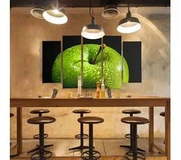 FEEBY Tableau Pomme Verte 250 X 120 Cm Vert