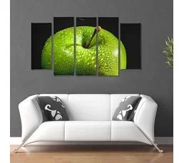 FEEBY Tableau Pomme Verte 250 X 120 Cm Vert