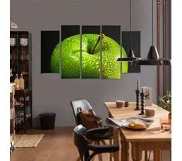 FEEBY Tableau Pomme Verte 250 X 120 Cm Vert