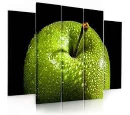 FEEBY Tableau Pomme Verte 250 X 120 Cm Vert