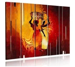FEEBY Tableau Sud 250 X 120 Cm Orange