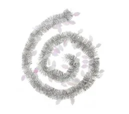 FEERIC LIGHTS AND CHRISTMAS Guirlande De Noël Large 15 Cm Déco Feuilles De Houx Longueur 2 Mètres