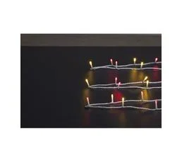 FEERIC LIGHTS AND CHRISTMAS Guirlande Lumineuse Extérieur 30 M 300 LED Blanc Chaud et Rouge 8 Jeux De Lumière