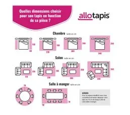 J&KIDS Tapis Pour Enfant Rond Suzy Rose Ø 120