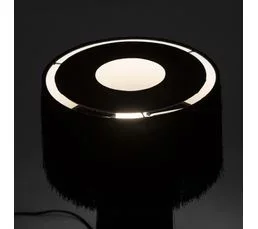 Lampe Avec Abat-jour Tissu Noir 25x25x38