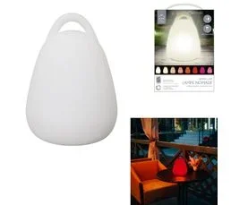 Lampe LED D'extérieur à Poser Avec Poignée Et Télécommande - Multicouleur