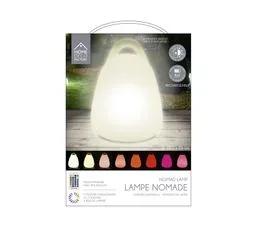 Lampe LED D'extérieur à Poser Avec Poignée Et Télécommande - Multicouleur