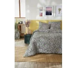 L'EFFET PAPILLON Couette Imprimee 240 X 260 Cm Myosotis Fleurie