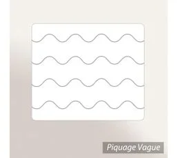 LINNEA Couette Été 140x200 Cm Harmonie Garnissage Fibre Polyester 150g/m2