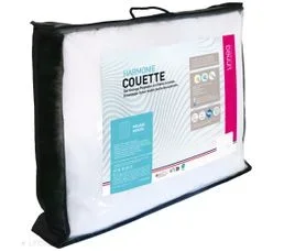 LINNEA Couette Été 140x200 Cm Harmonie Garnissage Fibre Polyester 150g/m2