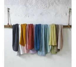 LINNEA Drap De Douche 70x140 Cm Efficience Pure Jaune Mimbre