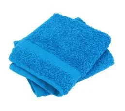 LINNEA Lot De 2 Serviettes Invité 30x30 Cm Luxor Turquoise