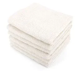 LINNEA Lot De 6 Serviettes Invité 30x50 Cm Alpha Ivoire