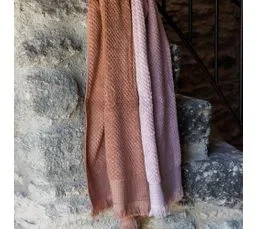 LINNEA Parure De Bain Tethys 5 Pièces Micro-coton Rose Rose