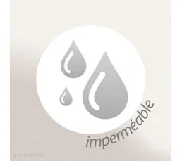 LINNEA Protège Matelas Imperméable 2x80x190 Cm Lit Articulé Tpr Bonnet 23cm Arnon Molleton Coton Contrecol