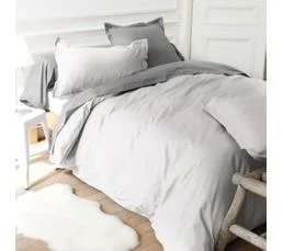 LINNEA Taie D'oreiller Uni 70x50 Cm Coton Alto Calcium