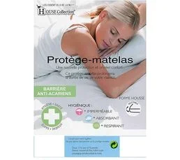 LITERIE JULIEN Matelas Souple Clic Clac 130x190 Cm 15 Cm Avec Alèse Et Oreiller Visco Contact Latex 5 Zones Confort