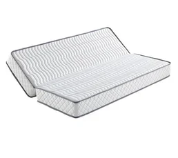 LITERIE JULIEN Matelas Souple Clic Clac 130x190 Cm 15 Cm Avec Alèse Et Oreiller Visco Contact Latex 5 Zones Confort