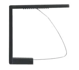 Lot De 4 Pinces Nappe "thad" 4cm Anthracite