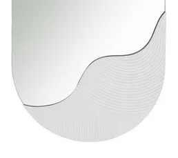 Miroir H. 38 cm VAGUE Blanc