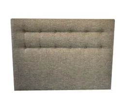 NUIT CELESTE Tete De Lit Capitonnee Symbiose Couleur Camel, 160x115cm